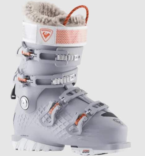 Mondo 27.5 Women's Rossignol Alltrack 80 W GW Ski Boots Gray Lavender (New)(NO BOX)(SY3031)