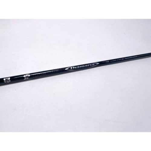 Mitsubishi Diamana Black Limited 75g Extra Stiff Fairway Shaft 41.5" -Taylormade