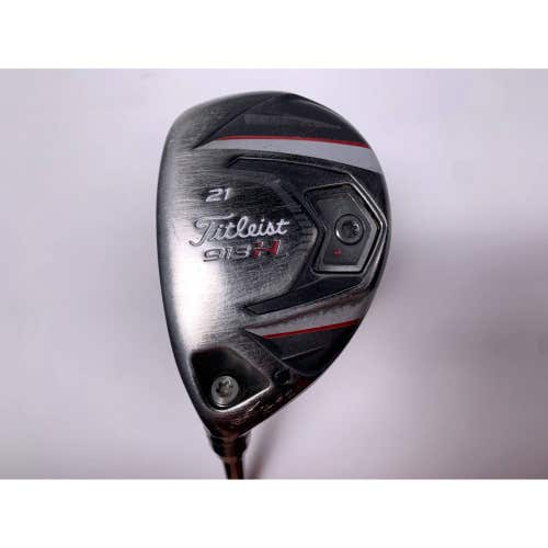 LEFTY Titleist 913 H 4 Hybrid 21* Mitsubishi Diamana 'ilima 70 HYB 70g Stiff LH