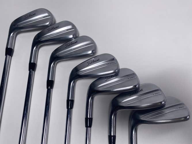 LEFTY Titleist T350 2025 Iron Set 5-PW+GW True Temper AMT Red Regular LH