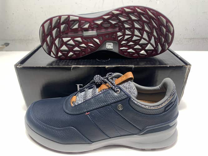 FootJoy Stratos Golf Shoes Navy Men's SZ 9.5 ( 50043 ) NIB