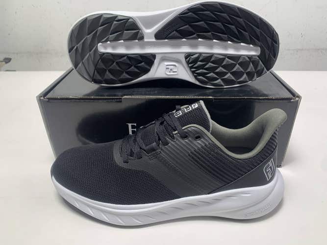 FootJoy Flex Golf Shoes Black Men's SZ 9.5 (56287) NIB