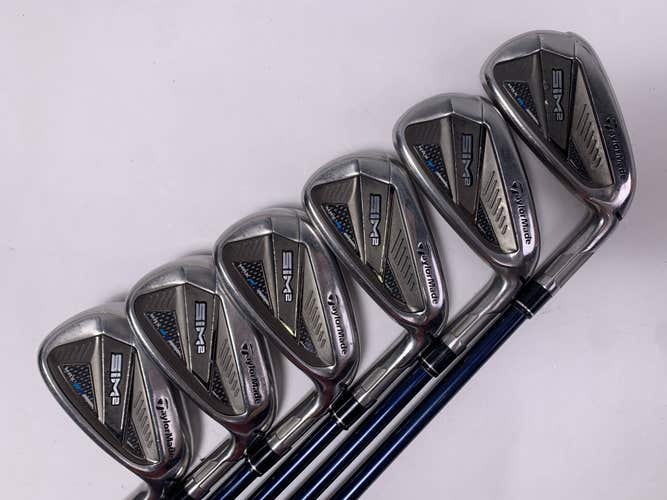 TaylorMade SIM2 MAX Iron Set 5-PW Fujikura Ventus Blue 5A Senior RH