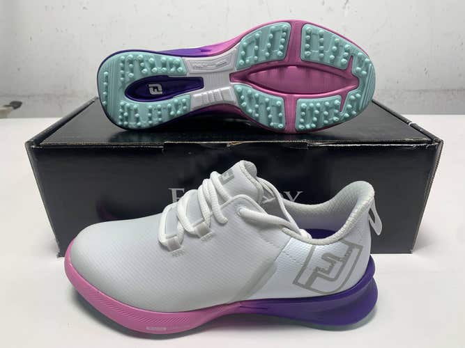 FootJoy Fuel Sport Golf Shoes White Women's SZ 5.5 ( 90547 ) NIB