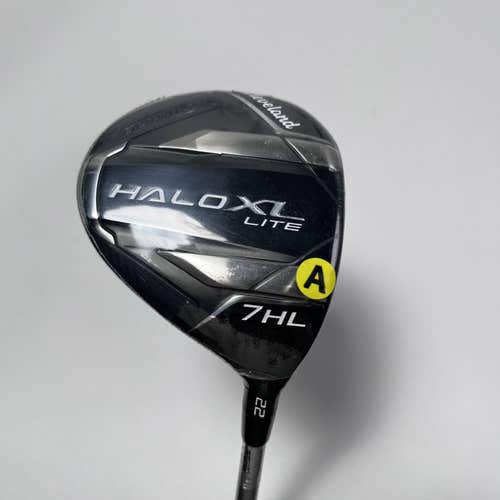 Cleveland Halo XL Lite 7HL Fairway Wood 22* Aldila Ascent Blue 40A Senior RH NEW