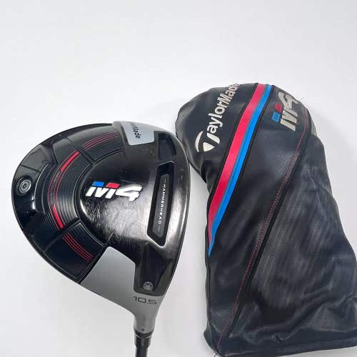 TaylorMade M4 Driver 10.5* Fujikura Atmos 5s 50g Stiff Graphite Mens RH