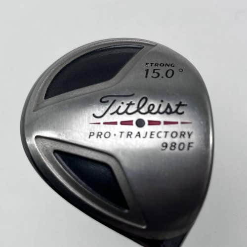Titleist 980 F 3 Fairway Wood 15* True Temper Dynamic Gold S300 Regular RH