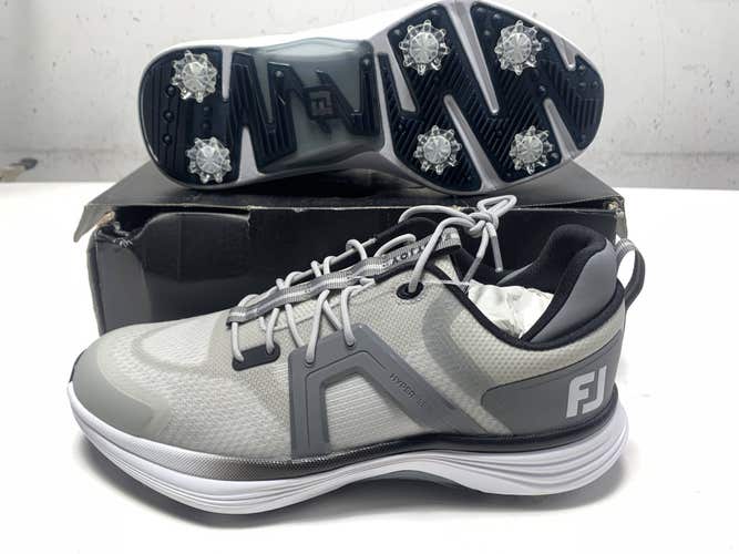 FootJoy HyperFlex Golf Shoes Grey Men's SZ 9 ( 55470 ) NIB