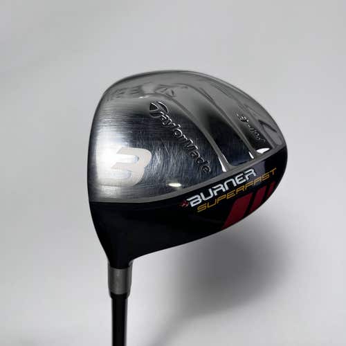 LEFTY TaylorMade Burner Superfast 3 Fairway Wood 15* SuperFast 48 Regular LH