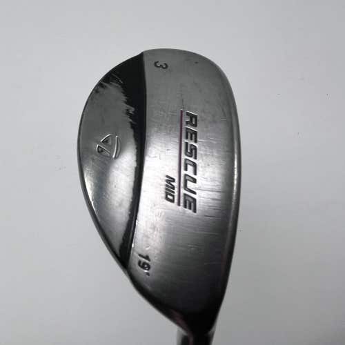 TaylorMade Rescue Mid 3 Hybrid 19* Light Metal Regular Steel Mens RH