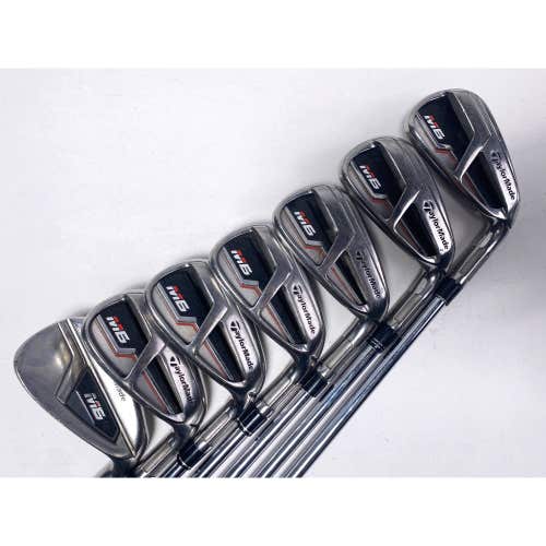 TaylorMade M6 Iron Set 5-PW+AW True Temper Dynamic Gold R300 Regular RH