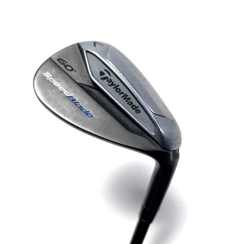 TaylorMade Speedblade Lob Wedge LW 60* Matrix 65g Regular Graphite Mens RH