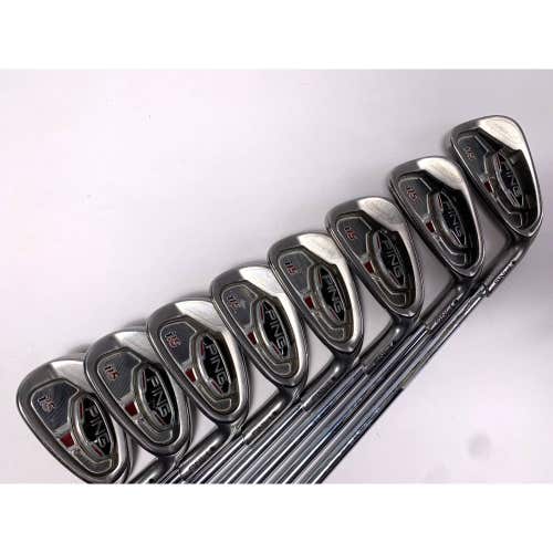 Ping i15 Iron Set 4-PW+GW Black Dot KBS Tour Regular Steel Mens RH