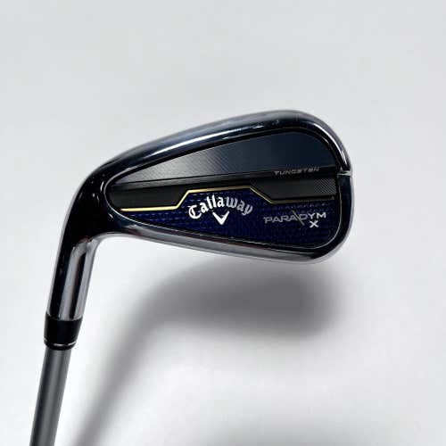 LEFTY Callaway Paradym X Single 7 Iron Aldila Ascent Blue 50A 50g Senior LH