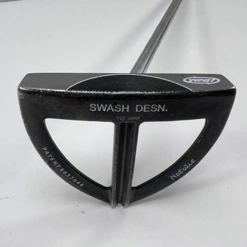 Yes Natalie Long Center Shaft Putter 42" Mens RH - 17" New Long Grip