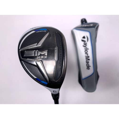 TaylorMade SIM MAX 6 Hybrid 28* KBS Max 85g Stiff Steel Mens RH