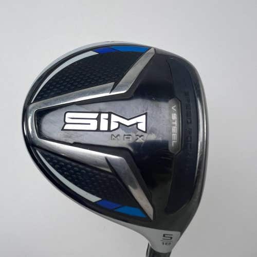 TaylorMade SIM MAX 5 Fairway Wood 18* Fujikura Ventus Blue 5R 50g Regular RH
