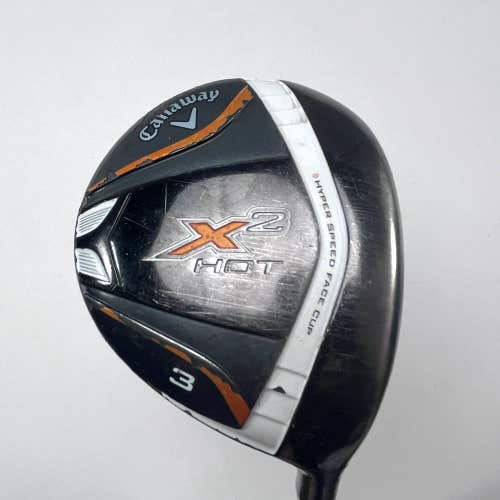 Callaway X2 Hot 3 Fairway Wood 15* Aldila ATX60 60g Stiff Graphite Mens RH