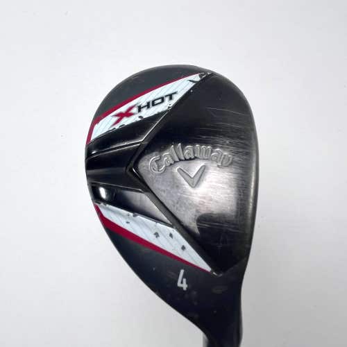 Callaway X Hot 19 4 Hybrid 22* X Hot 70g Stiff Graphite Mens RH