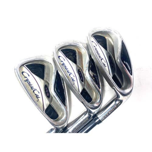 Lynx Crystal Cat Iron Set 8-PW Ladies Graphite Womens RH Undersize Grips