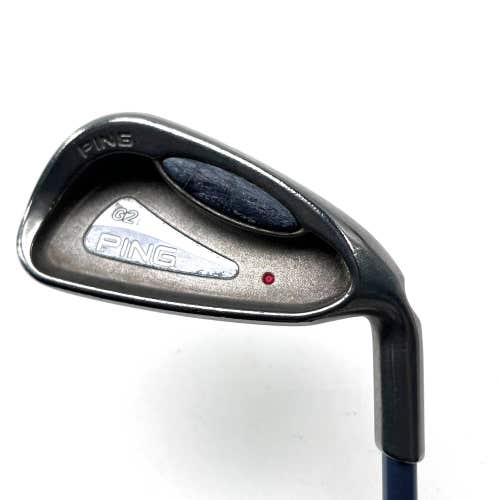 Ping G2 Ladies Single 7 Iron Red Dot 1* Flat TFC100 Ladies Graphite Womens RH