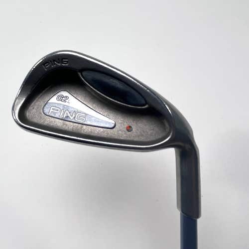 Ping G2 Ladies Single 7 Iron Orange Dot 2* Flat TFC100 Ladies Graphite Womens RH