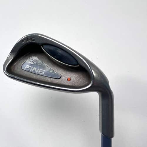 Ping G2 Ladies Single 8 Iron Orange Dot 2* Flat TFC100 Ladies Graphite Womens RH