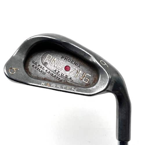 Ping Zing Single 6 Iron Red Dot 1* Flat JZ Stiff Steel Mens RH