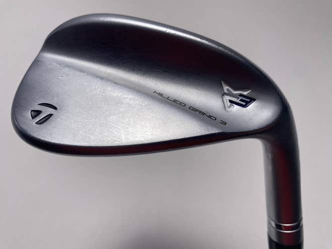 TaylorMade Milled Grind 3 Raw Chrome Gap Wedge GW 50* 9 TT DG 130g X Stiff RH