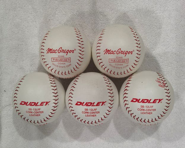 Softball 5 pack 12" (New)