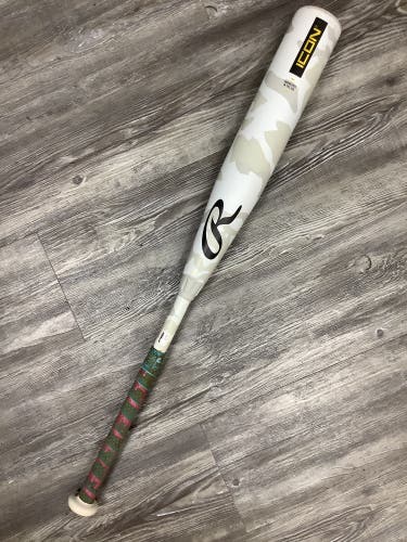 2025 Rawlings Icon Composite USSSA Certified Bat (-8) 22 oz 30" (Used)
