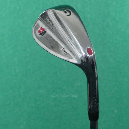 Wilson Staff Fw6 Forged 52-6 52 GW Gap Wedge Stepped Steel Stiff *READ*