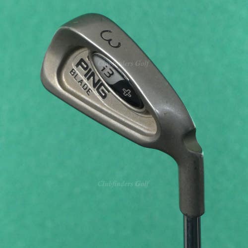Ping i3+ Blade Black Dot Single 3 Iron Factory CS Lite Steel Stiff