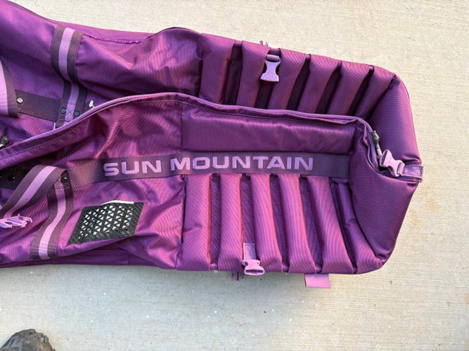 Sun Mountain padded/wheeled Travel Cover (Used)