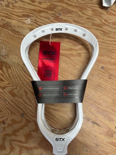STX Hammer 1K Unstrung Head (New) white
