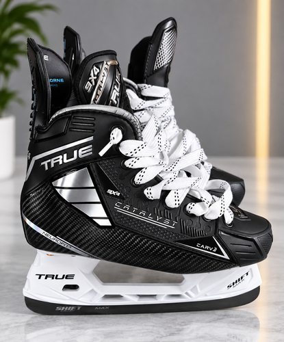 Black True Hockey Skates Size 1.5 (New)