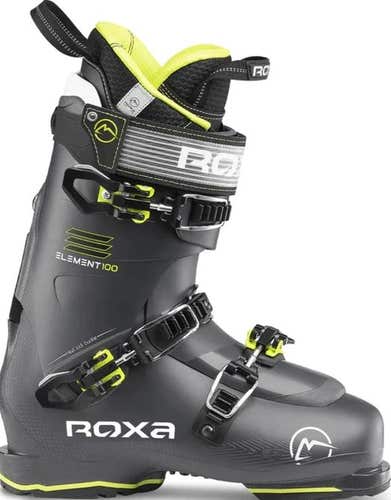 Mondo 28 & 28.5 Roxa All Mountain Element 100 Ski Boots Medium Flex (New)(SY3037)