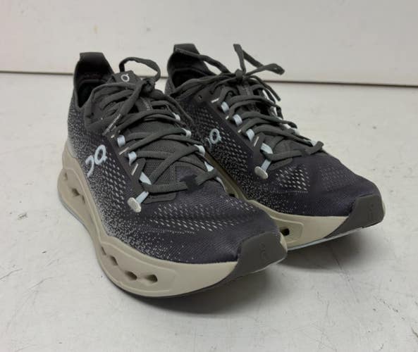 On Cloudsurfer Max Asphalt/Ice Knit Upper Running Shoes US Women's 10.5 EU 42.5