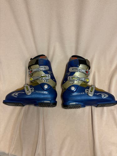 Mondo 27 & 27.5 Unisex Salomon All Mountain Ellipse 10.0 Ski Boots (Used)