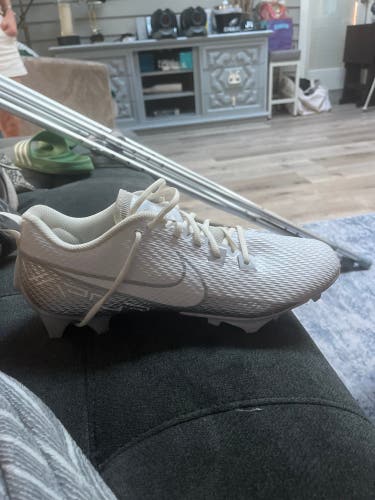 White Men's Size M 11.5 (W 12.5) Youth Nike Vapor Edge 360 Cleats (New)