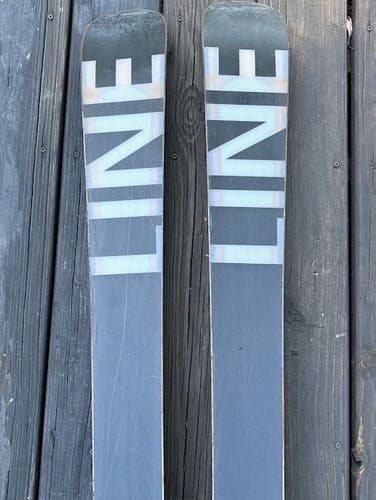 Men's All Mountain Line 165 cm Prophet 90 Skis With Bindings (Used)
