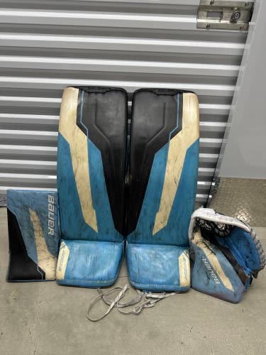 35" Bauer Supreme Shadow Regular Goalie Full Set Pro Stock (Used)