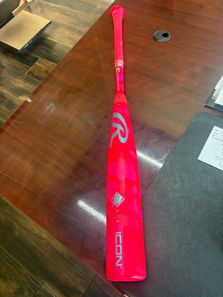 2025 Rawlings Icon Composite USSSA Certified Bat (-10) 19 oz 29" (Used)