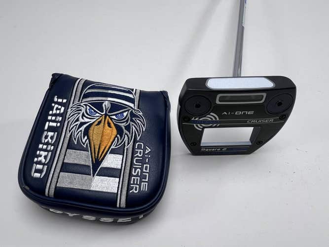 Odyssey Ai-One Square 2 Square Cruiser Jailbird Putter 38" Stroke Lab Mens RH HC