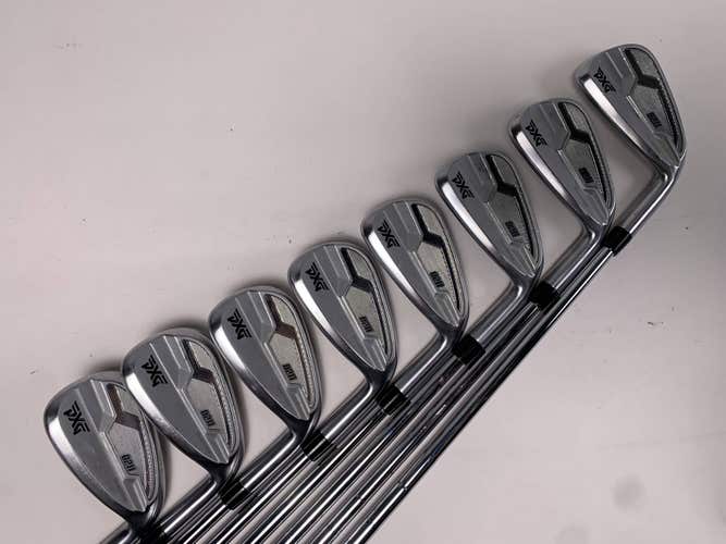 PXG 0211 2021 Iron Set 4-PW+GW KBS Tour 120 Stiff Steel Mens RH Midsize Grips