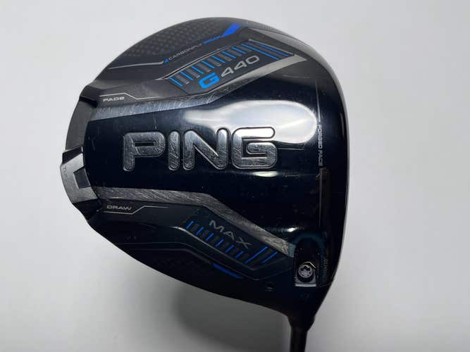 Ping G440 MAX Driver 9* Alta CB 50g Stiff Graphite Mens RH