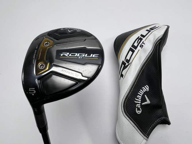 LEFTY Callaway Rogue ST Max Draw 5 Fairway Wood 19* Helium 5F2 Senior LH HC
