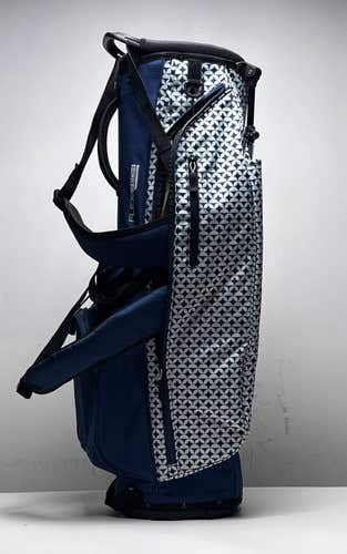 TaylorMade Flex Tech Carry Bag Blue 4-Way Divide Dual Strap Ladies Golf Bag NEW