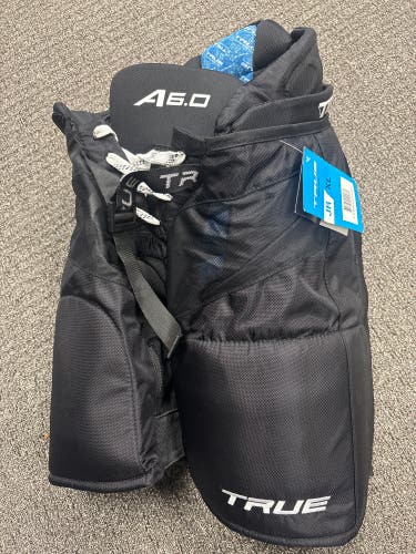 True A6.0 Hockey Pants JR XL - Black (New)