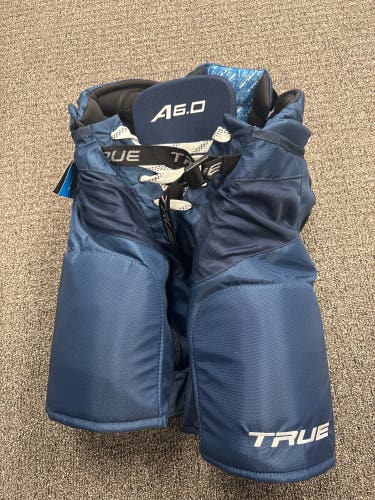 True A6.0 Hockey Pants JR XL - Navy (New)